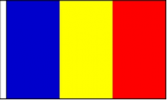 Romania Table Flags